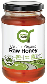 Organic Road Certified Organic Raw Australian Honey
